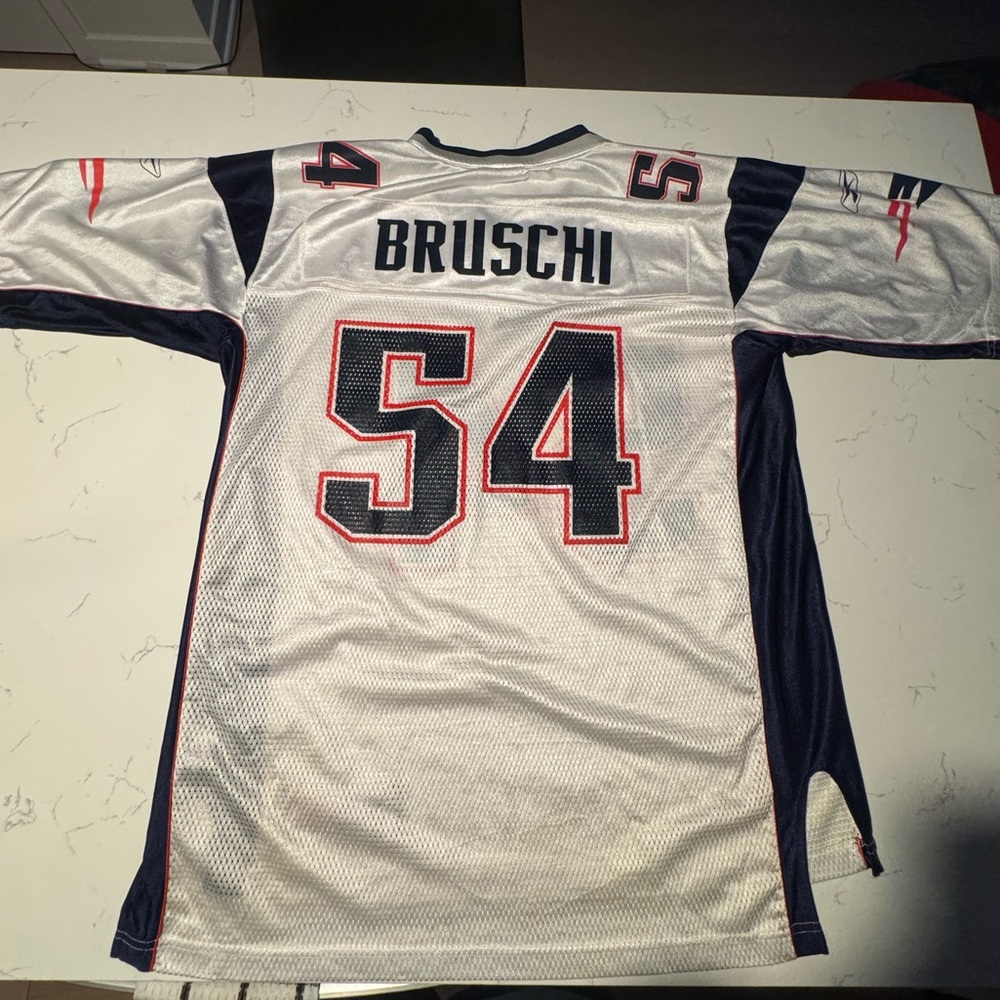 New England Patriots Teddy Bruschi Jersey